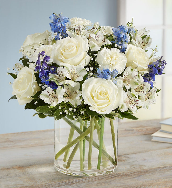 Loving Sentiments Blue & White