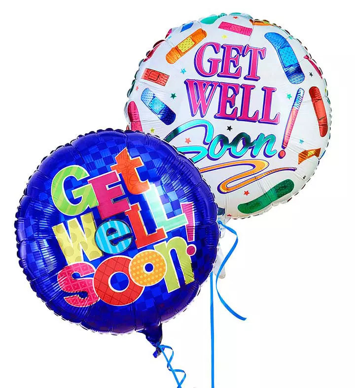 Two Mylar Balloon