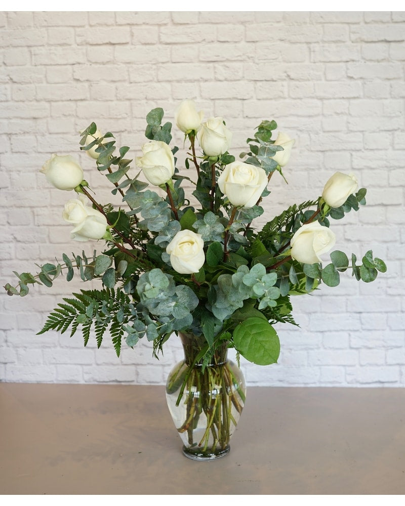 Premium White Roses