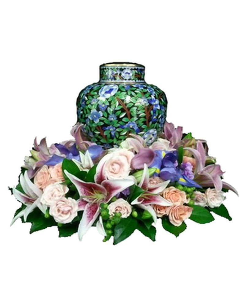 Feminine Cremation Wreath
