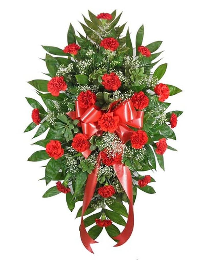 Timeless Traditions Standing Spray Red