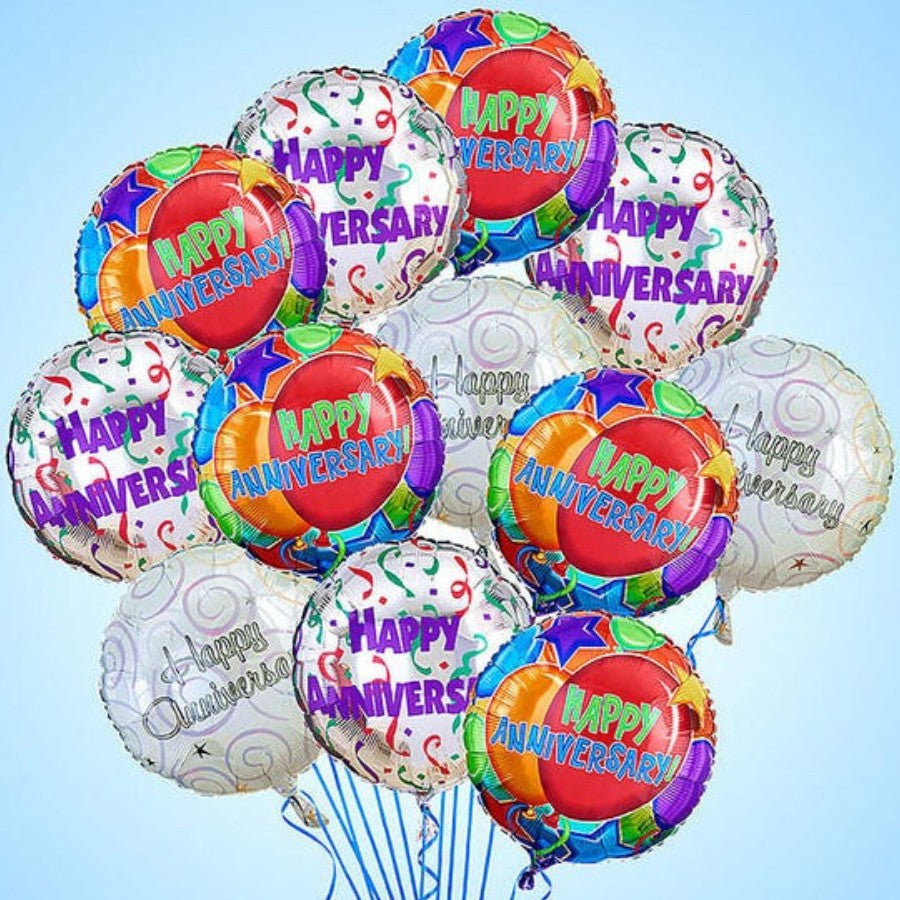Air-Boutiques - Anniversary Mylar Balloons