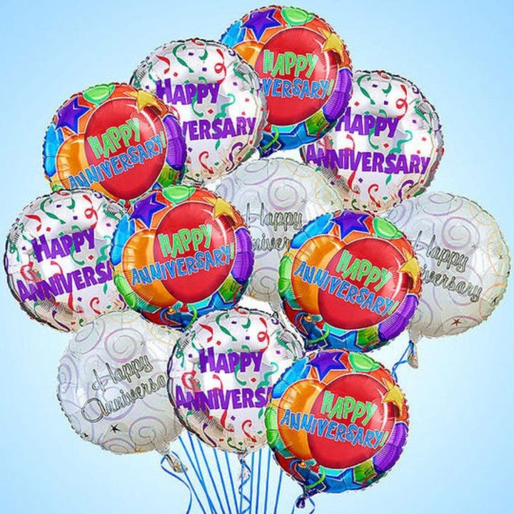 Air-Boutiques - Anniversary Mylar Balloons
