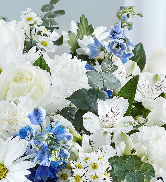 Cherished Memories Blue & White