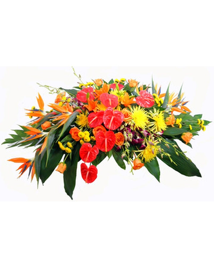 Tropical Casket Spray