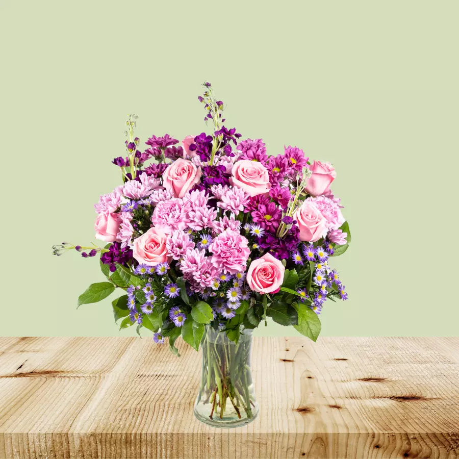 Blushing Lavender Bouquet
