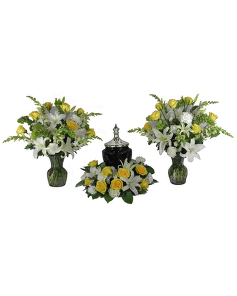 Sunshine Sentiments Cremation Setting