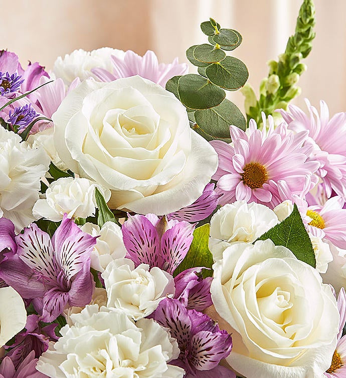 Cherished Memories Lavender & White