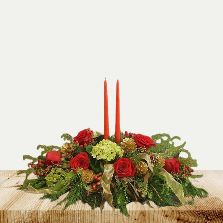 Rosey Shine Centerpiece